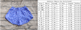 SS0470,SS0466 Leopard Blue Mommy and me Sports Shorts Styles