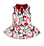 MOQ 8 pcs Each Style Custom Style Each Style CAROLINA Bows Team Kids Matches Clothes