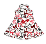 MOQ 8 pcs Each Style Custom Style Each Style CAROLINA Bows Team Kids Matches Clothes