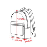 BA0167 Rainbow Blue Backpack Bag