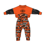 MOQ 8 PCS Custom style DAWG POUND Jumpsuit 2 pcs Girl's set