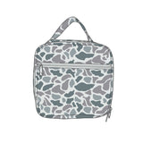 Preorder MOQ 5 pcs BA0382 Camo grey Lunch Box