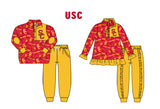 MOQ 8 Pcs Each Style Custom Style University team USC Matching Kids Clothing