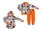 Preorder MOQ 5 pcs Each Style Halloween Spooky Kids Matching Clothes