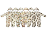 Preorder MOQ 5 pcs Each Style Hunting Western Baby Hoodie Romper