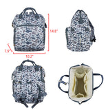 BA0403 Embroidery Hunting Dog Camo Diaper Bag Backpack