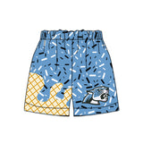 MOQ 5 pcs Each Style Custom Style School Team Drip Sprinkles Boy's Shorts