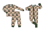 Preorder MOQ 5 pcs Each Style Hunting Camo Kids Matching Clothes
