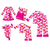 Preorder MOQ 5 pcs Each Style Valentine's Day Love Mommy and Me Matching Clothes