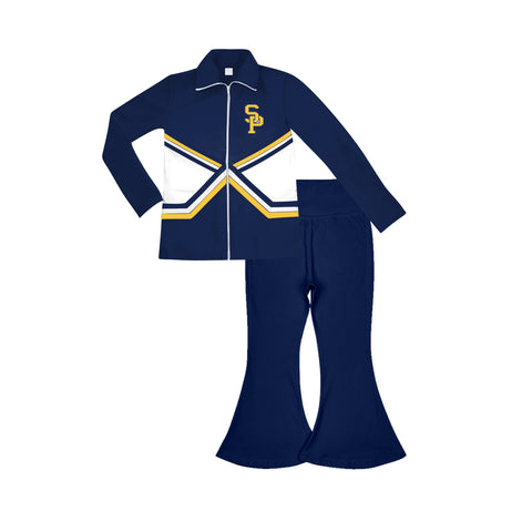 MOQ 8 pcs Custom style Team SP Yoga Girl's Coat set