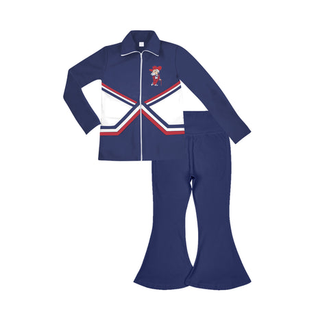 MOQ 8 pcs Custom style Rebel Girl's Coat set