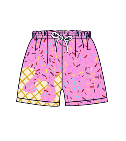 Deadline 06.10 Custom Style Drip Pink Boy's Shorts