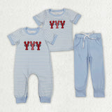 Embroidery Crawfish Kids Matching Clothes