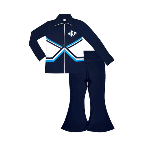 MOQ 8 pcs Custom style Team WKA Yoga Girl's Coat set