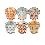 Preorder MOQ 5 pcs Each Style Fall Pumpkin Zipper Baby Boys Romper