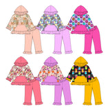 Preorder MOQ 5 Pcs Each Style Halloween Pumpkin Ghost Hoodie Girls Outfits