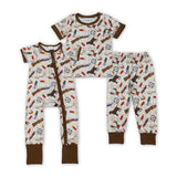 Hunting Mallard Ducks Dog Kids Matching Clothing