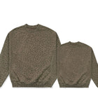Preorder MOQ 5 pcs Each Style Leopard Gray Brown Pullover Mommy and Me Matching Clothes