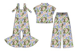 Preorder MOQ 5 pcs Each Style Easter Bunny Camo Kids Matching Clothes