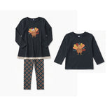 Preorder MOQ 5 pcs Each Style Thanksgiving Turkey Kids Matching Clothes