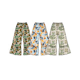 Preorder MOQ 5 pcs Each Hunting Camo Ruffles Girls Wide Leg Pants