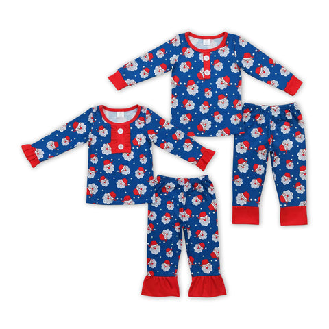 BLP0551/GLP1324 Christmas Santa Kids Sibling Matching Clothes