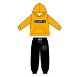 MOQ 5 pcs Custom Style School School Team Hoodie Pullover Kids Boys Set
