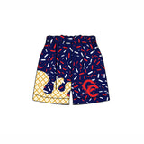 MOQ 8 pcs each style Custom Style Team Ice Cream Drip Sprinkles Kids Clothes