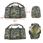 US Warehouse BA0264 Army Green Camo Duffle Bag