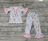 GSPO0669 ABC Girl's Pajamas set