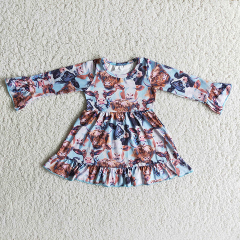 SALE 6 A14-14 Cow Girl Dress