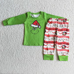 SALE 6 A14-19 Christmas Grees Boy Set