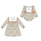 Preorder MOQ 5 pcs Each Style I'm Literally Bows Flower Kids Matching Clothes