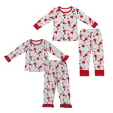 BLP0895/GLP1866 Christmas Elf Kids Sibling Matching Clothes