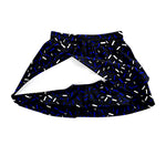 MOQ 8 pcs Custom Style Drip Sprinkles Black Skorts Skirt Shorts Lined