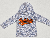 MOQ 5 pcs Each Custom Style School Team Camo Boys Men's Hoodie Pullover