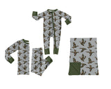 Preorder MOQ 5 pcs Each Style Mallard Ducks Kids Matching Clothes