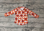 BT0255 Thanksgiving Day Turkey Pumpkin Boy's Shirt Top