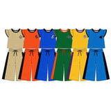MOQ 5 pcs Custom Style Team Mascot Dots Girls Set