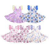 Preorder MOQ 5 pcs Each Style Easter Bunny Ruffles Girl‘s Dress-2026.8.28