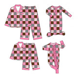 Preorder MOQ 5 pcs Each Style Christmas Santa Leopard Mommy and Me Matching Clothes