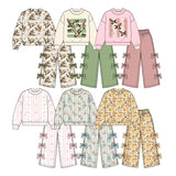 Preorder MOQ 5 pcs Each Style Mallard Ducks Bows Kids Matching Clothes