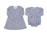 Preorder MOQ 5 pcs Each Style Floral Flower Kids Matching Clothes