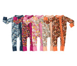 Preorder MOQ 5 pcs Each Style Flower Floral Baby Sleepers Romper