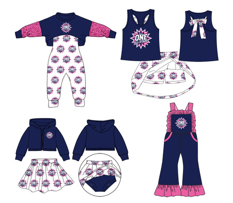 MOQ 5 PCS Each Style Custom style One all stars Sister Macthes Clothes