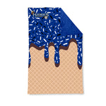 MOQ 3 pcs Custom Style Summer Ice cream Baby Blanket