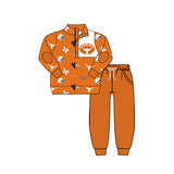 MOQ 8 Pcs Each Style Custom Style University team TEXAS Matching Kids Clothing