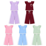 Preorder MOQ 5 pcs Each Colorful Dots Adult Women's Shorts Set