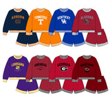 Preorder MOQ 5 pcs Each Color School Team Mascot Adult Women's Shorts Set