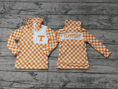 MOQ 5 pcs Custom Style Each Style TENNESSEE Pullover Ziper Shirt Top